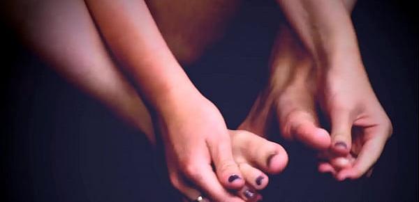  Alisha Adams Plays With Her Sexy Feet Trailer